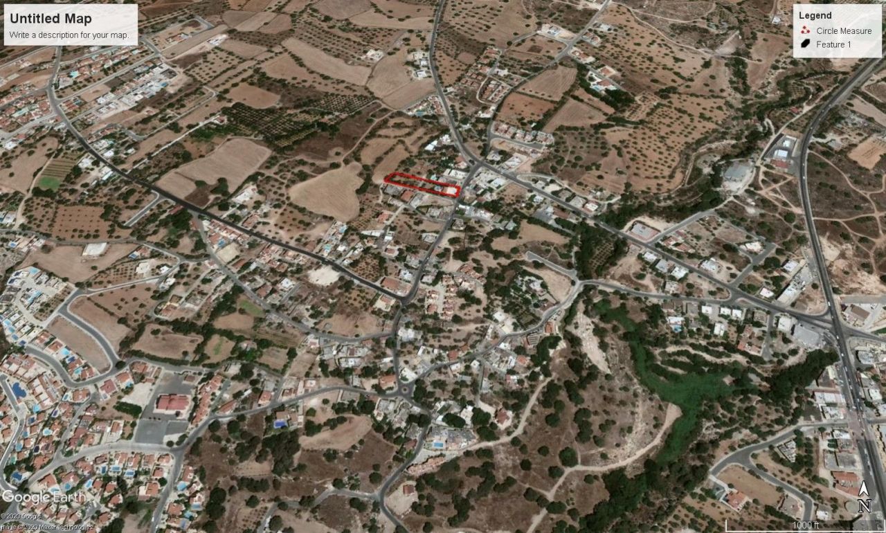 Земля в Пафосе, Кипр, 2 007 м² - фото 2