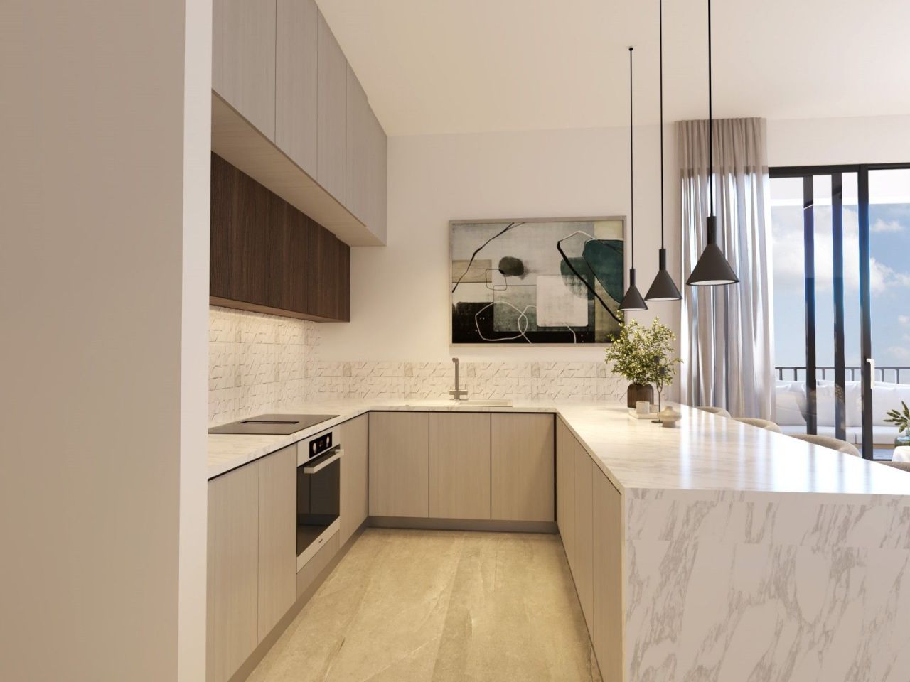 Апартаменты в Ларнаке, Кипр, 89 м² - фото 2