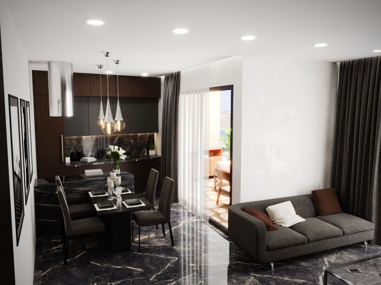 Апартаменты в Ларнаке, Кипр, 67 м² - фото 2