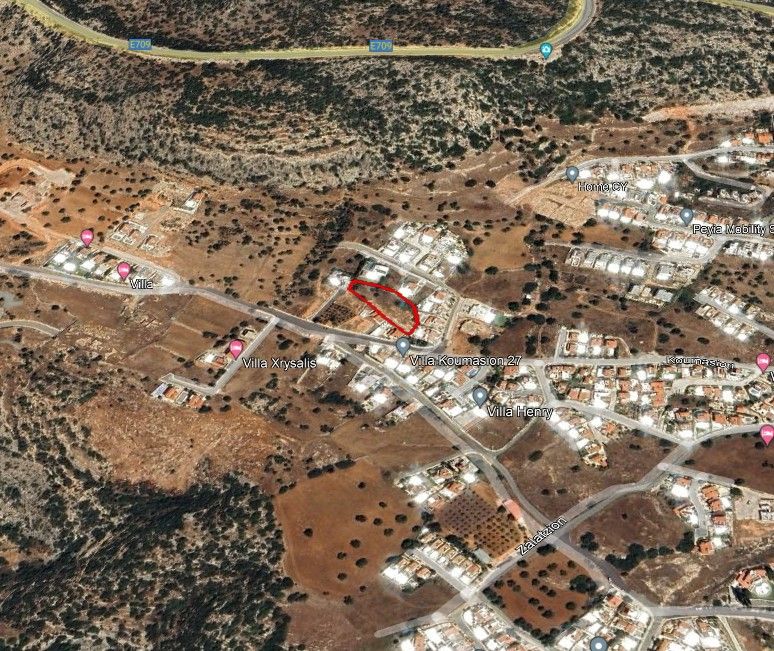 Земля в Пафосе, Кипр, 2 341 м² - фото 2