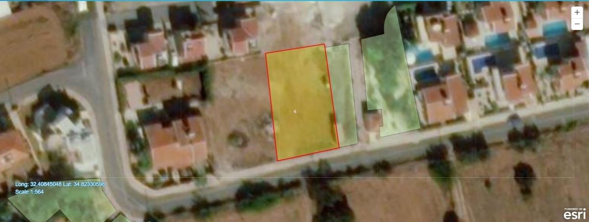 Земля в Пафосе, Кипр, 672 м² - фото 3