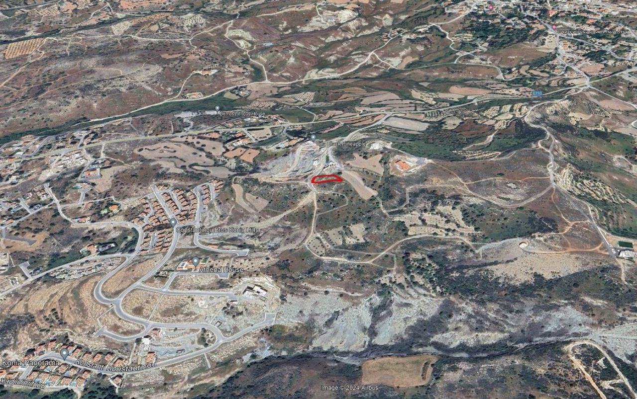 Земля в Пафосе, Кипр, 1 166 м² - фото 3