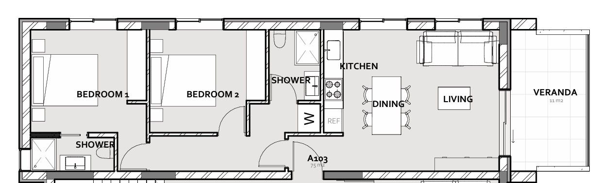 Апартаменты в Ларнаке, Кипр, 86 м² - фото 3