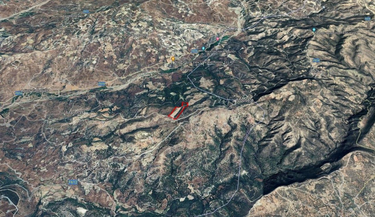 Земля в Пафосе, Кипр, 123 747 м² - фото 3