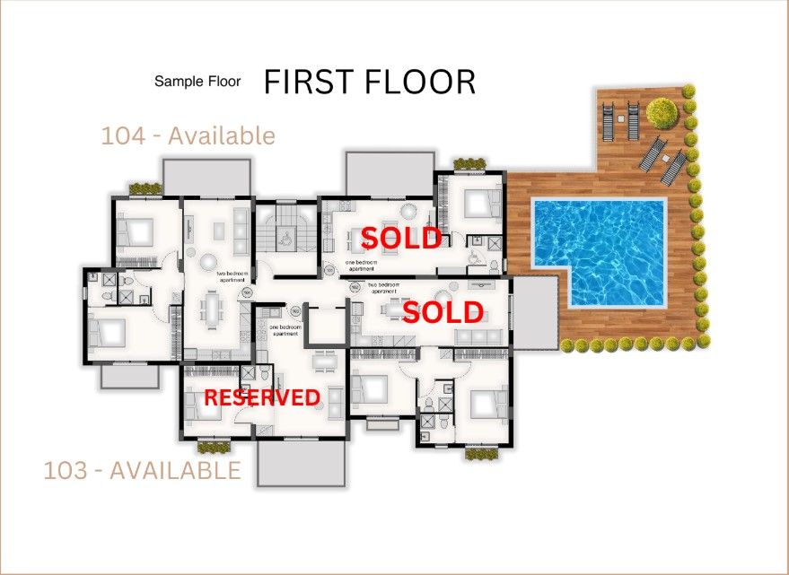 Апартаменты в Лимасоле, Кипр, 89 м² - фото 3