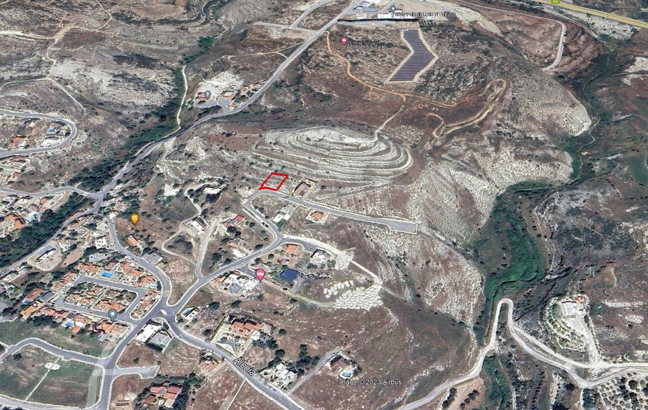 Земля в Пафосе, Кипр, 614 м² - фото 3