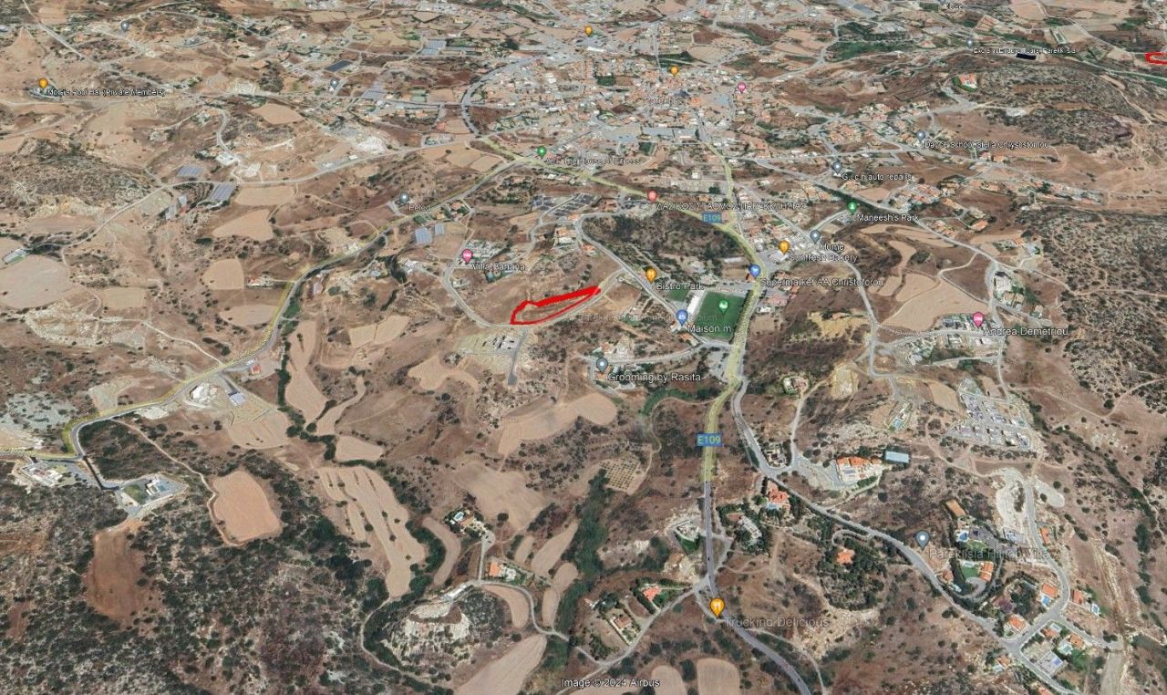 Земля в Лимасоле, Кипр, 4 443 м² - фото 3