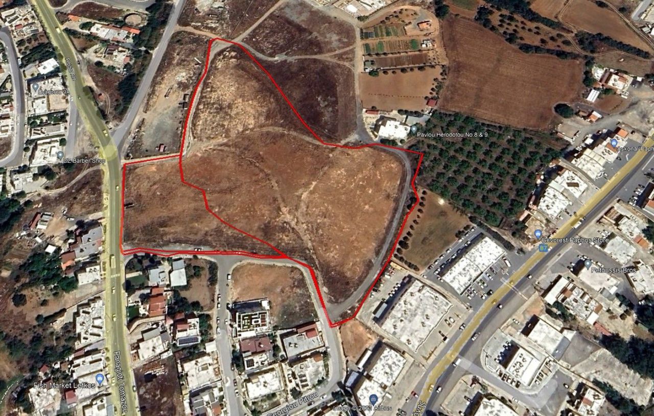 Земля в Пафосе, Кипр, 27 426 м² - фото 3