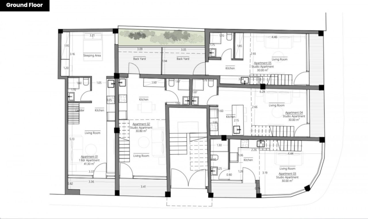 Апартаменты в Лимасоле, Кипр, 60 м² - фото 3
