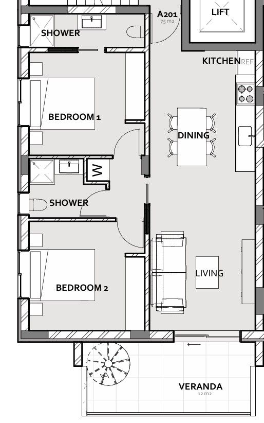 Апартаменты в Ларнаке, Кипр, 87 м² - фото 3