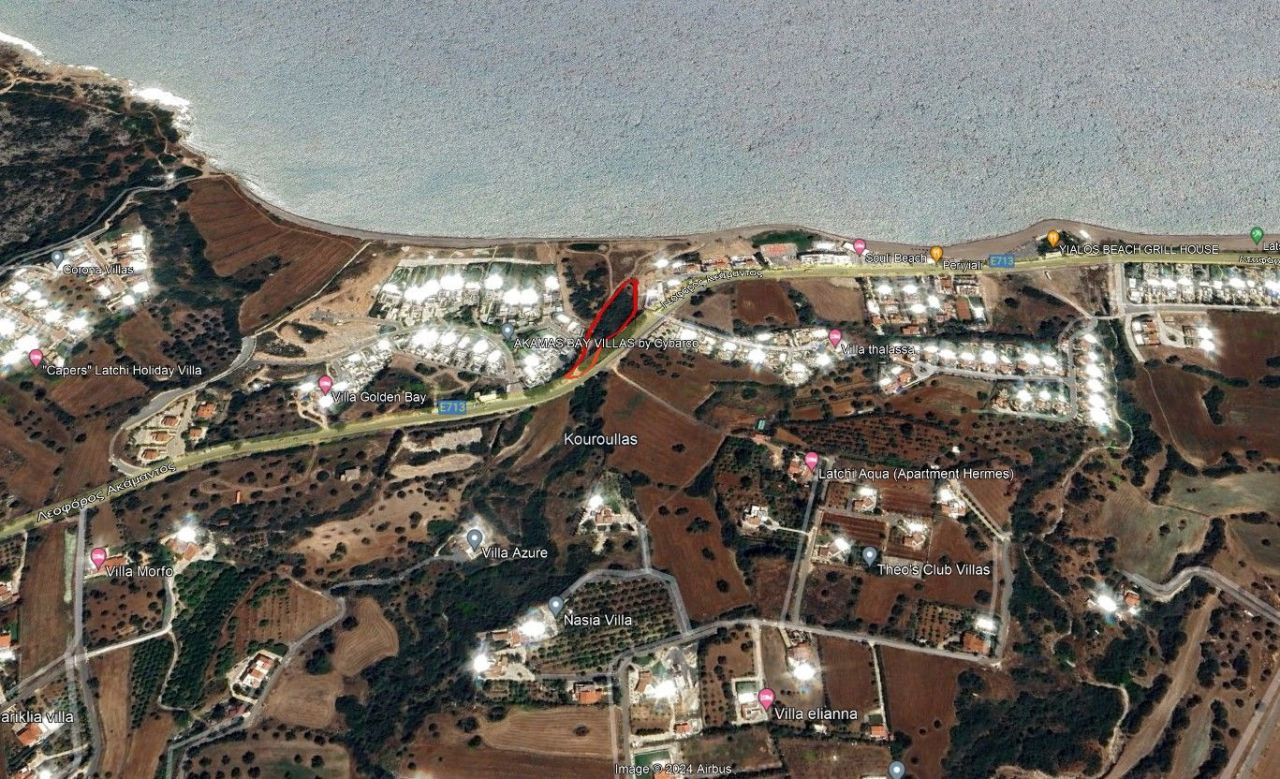 Земля в Пафосе, Кипр, 2 955 м² - фото 3