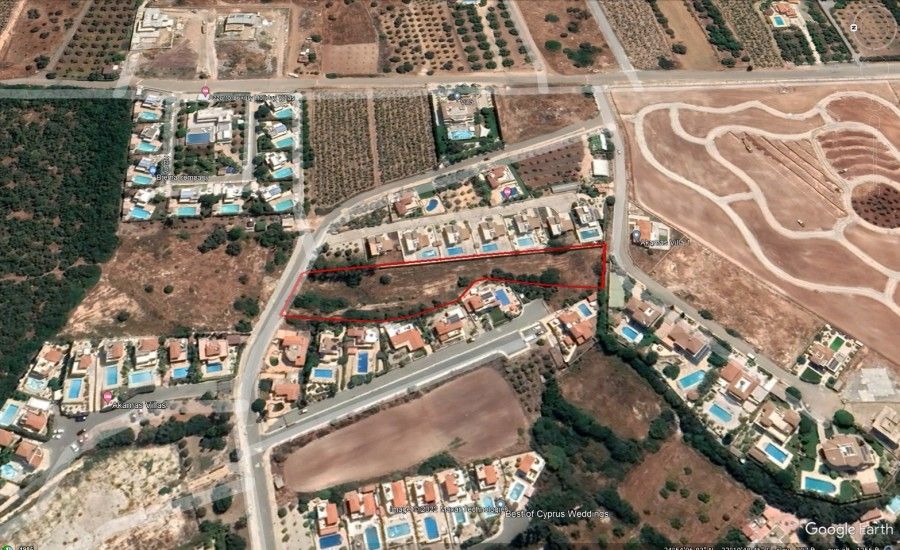 Земля в Пафосе, Кипр, 4 365 м² - фото 3