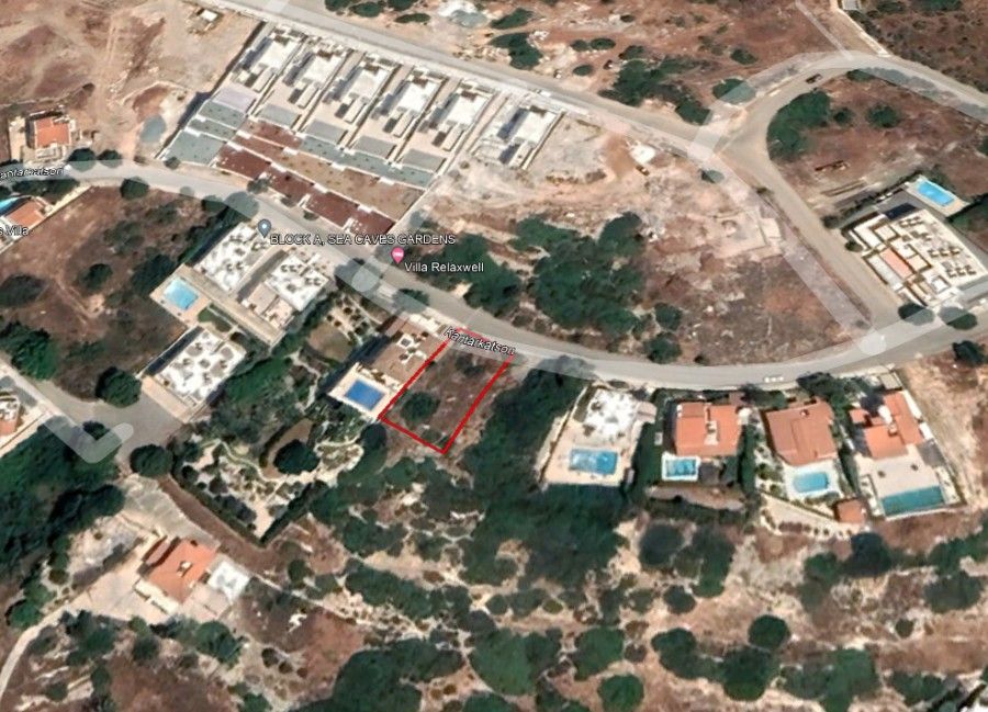 Земля в Пафосе, Кипр, 595 м² - фото 3