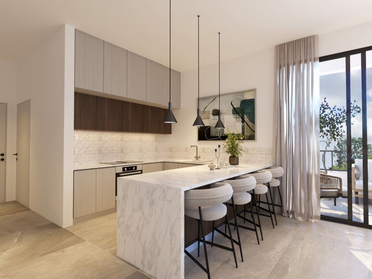 Апартаменты в Ларнаке, Кипр, 89 м² - фото 3