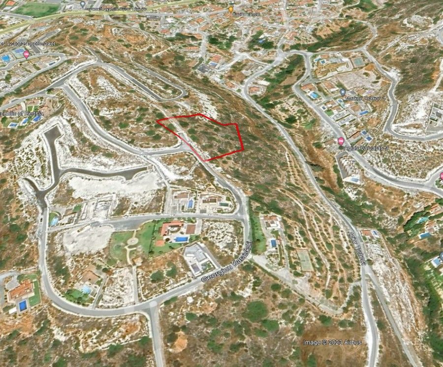 Земля в Лимасоле, Кипр, 881 м² - фото 3