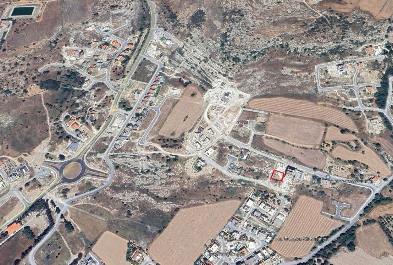 Земля в Пафосе, Кипр, 536 м² - фото 3