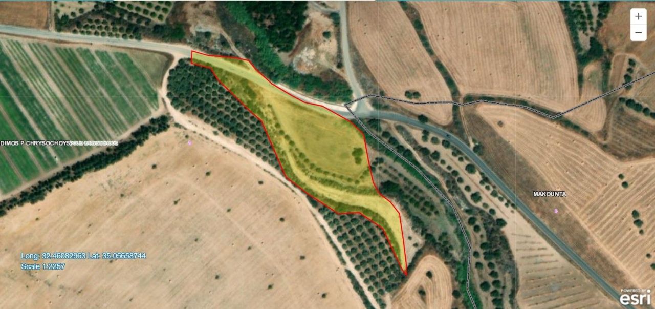 Земля в Пафосе, Кипр, 10 034 м² - фото 3