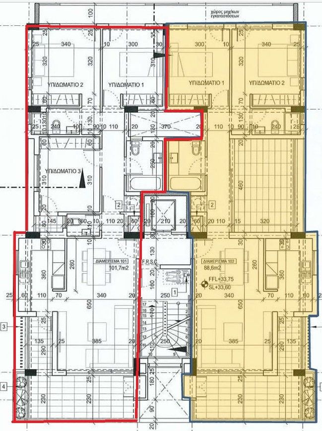 Апартаменты в Ларнаке, Кипр, 117 м² - фото 3