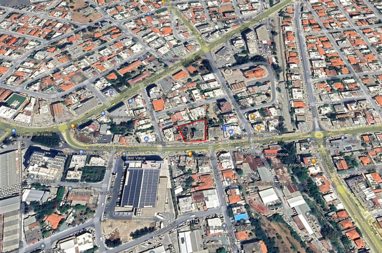 Земля в Лимасоле, Кипр, 1 086 м² - фото 3