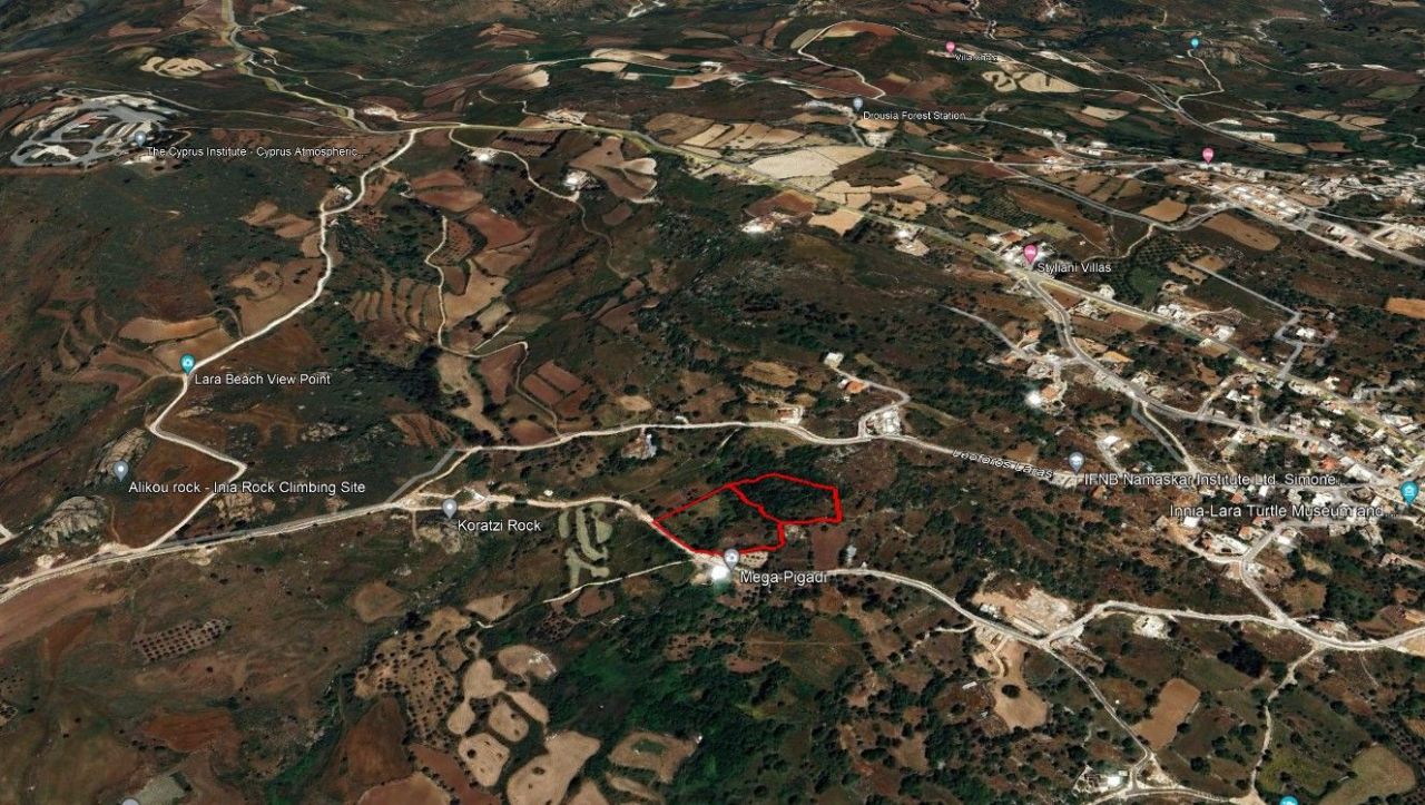 Земля в Пафосе, Кипр, 12 041 м² - фото 3