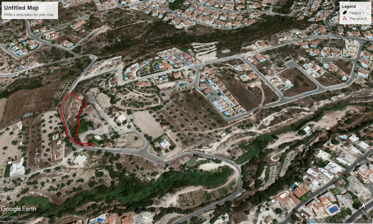 Земля в Пафосе, Кипр, 4 348 м² - фото 3