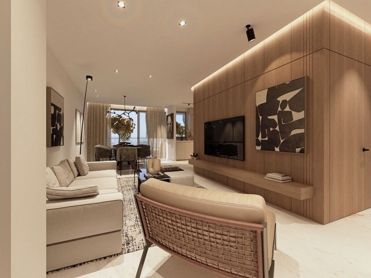 Апартаменты в Ларнаке, Кипр, 123 м² - фото 3