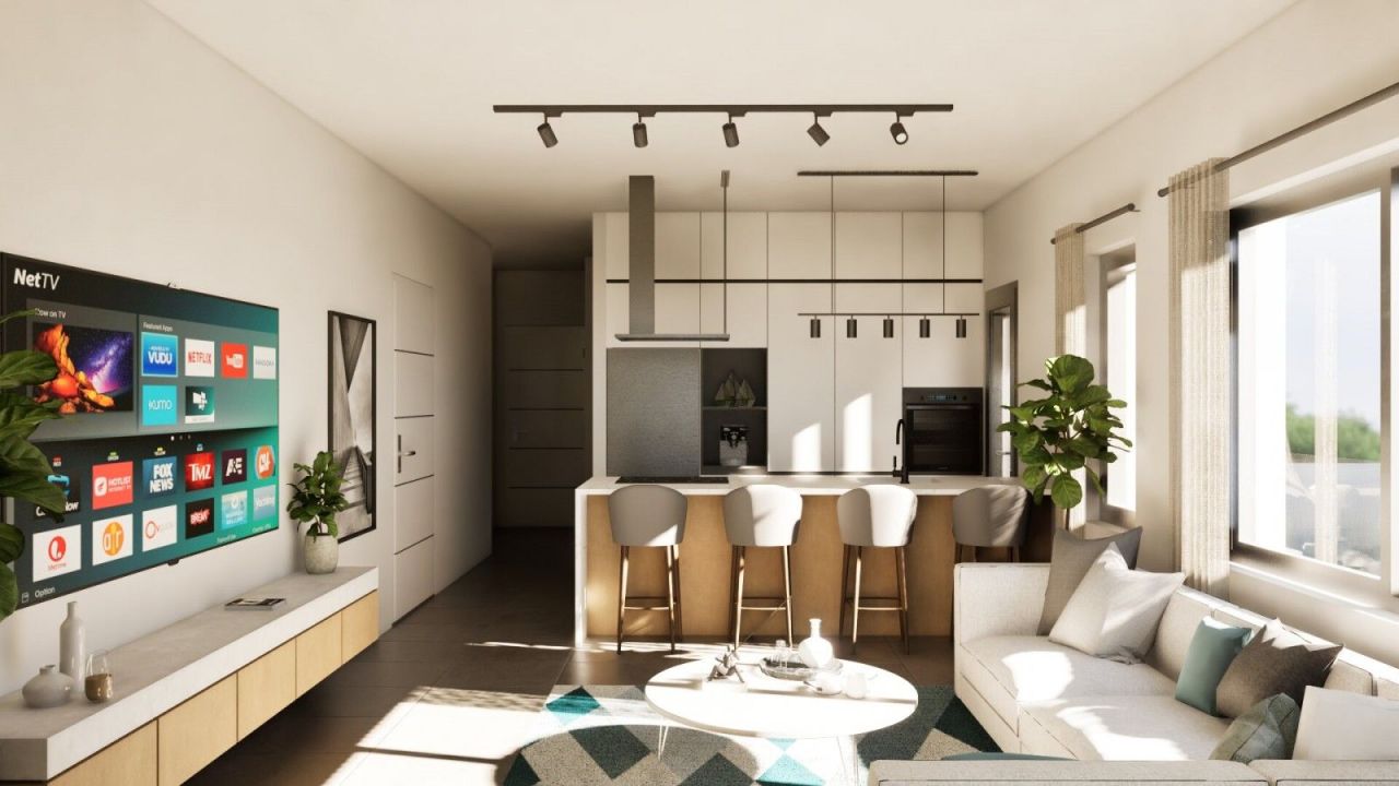 Апартаменты в Ларнаке, Кипр, 98 м² - фото 4