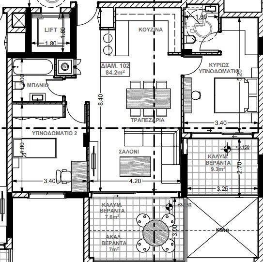 Апартаменты в Лимасоле, Кипр, 137 м² - фото 4