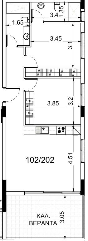 Апартаменты в Лимасоле, Кипр, 95 м² - фото 4