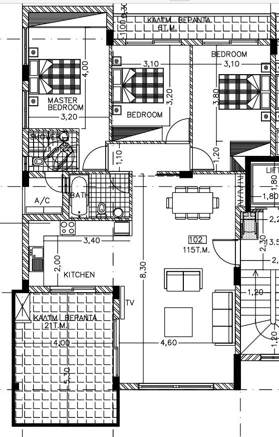 Апартаменты в Лимасоле, Кипр, 143 м² - фото 4