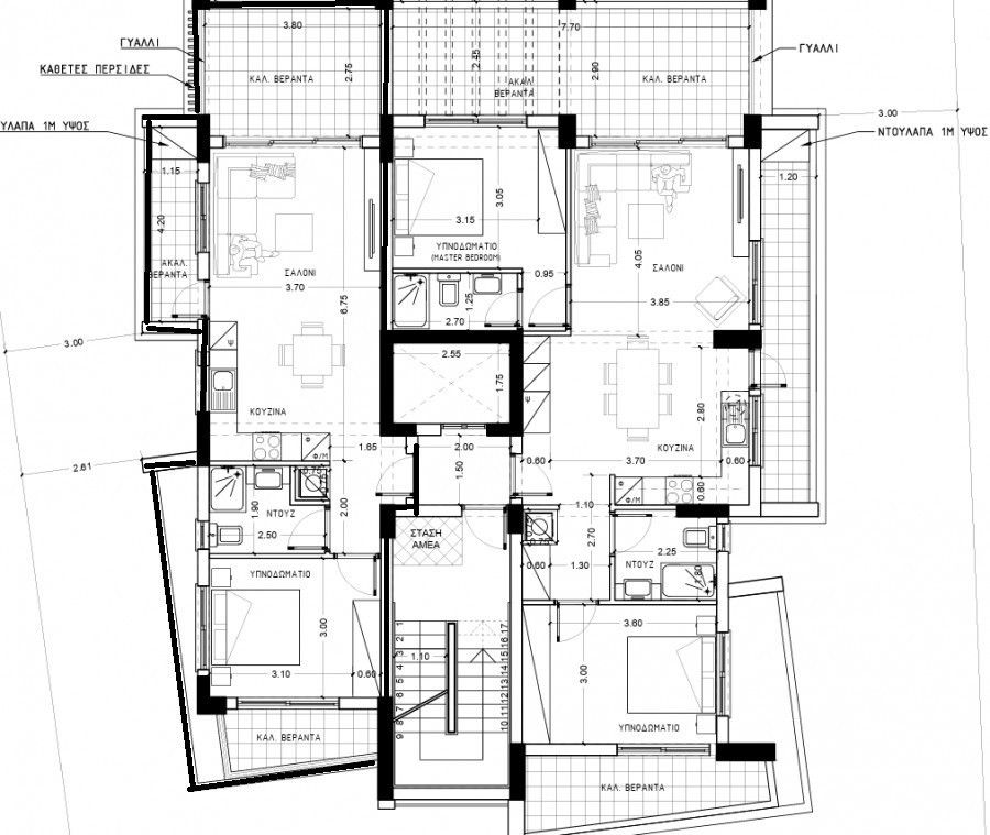 Апартаменты в Лимасоле, Кипр, 68 м² - фото 4