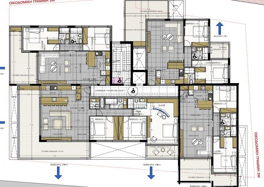 Апартаменты в Лимасоле, Кипр, 113 м² - фото 4
