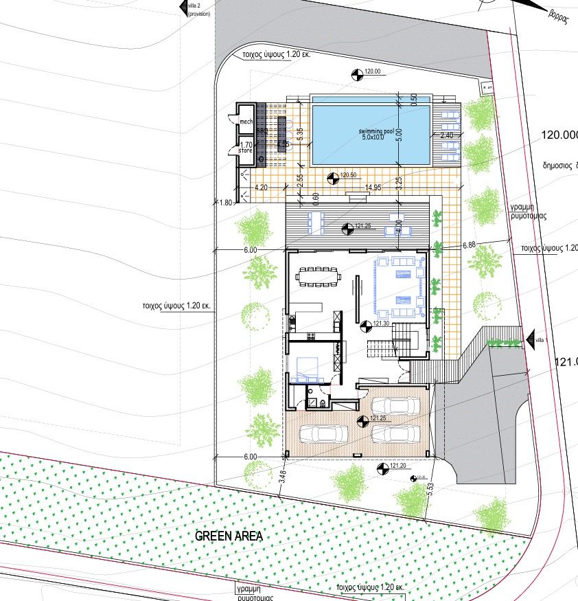 Вилла в Пафосе, Кипр, 1 012 м² - фото 4