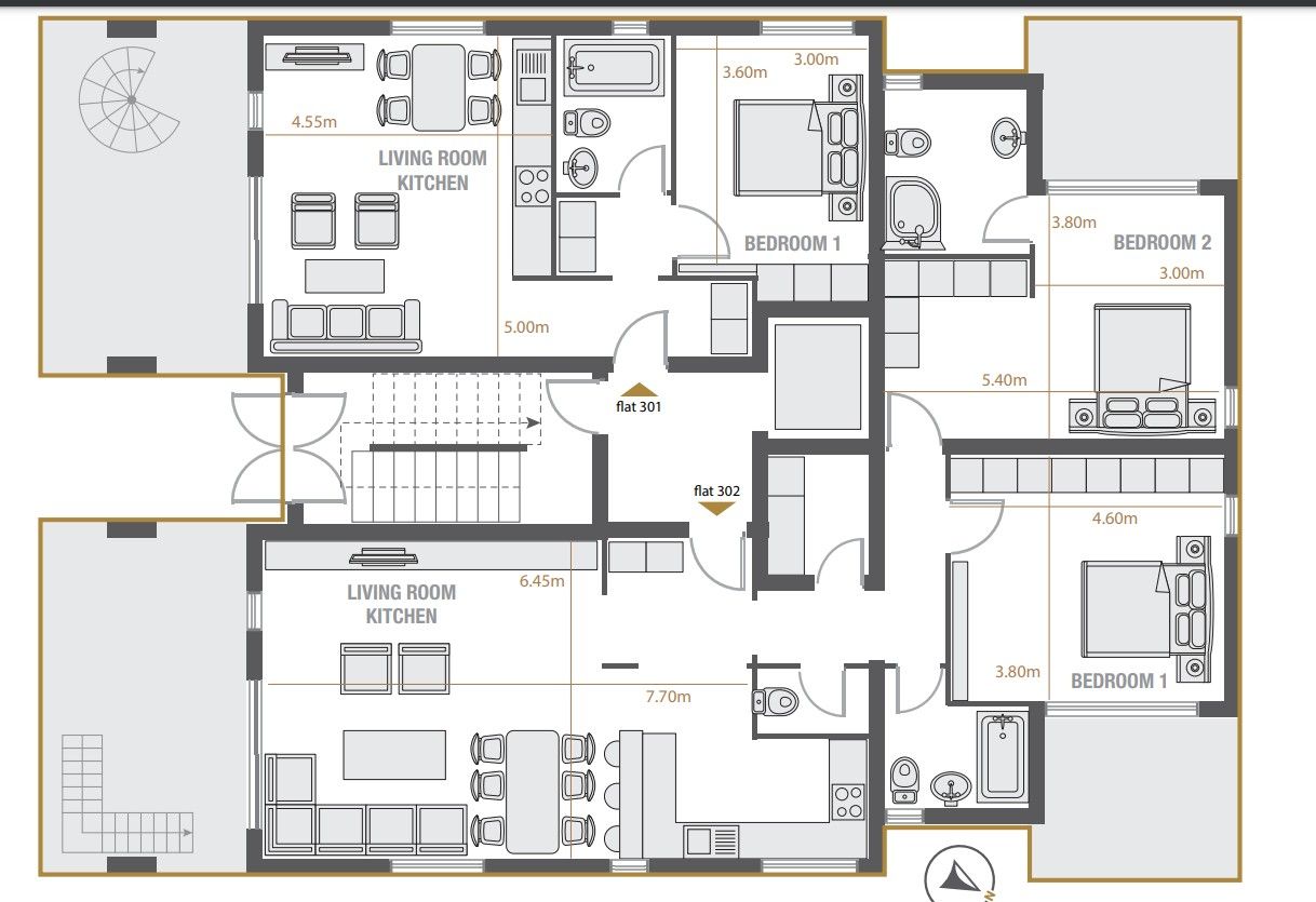 Пентхаус в Лимасоле, Кипр, 151 м² - фото 4