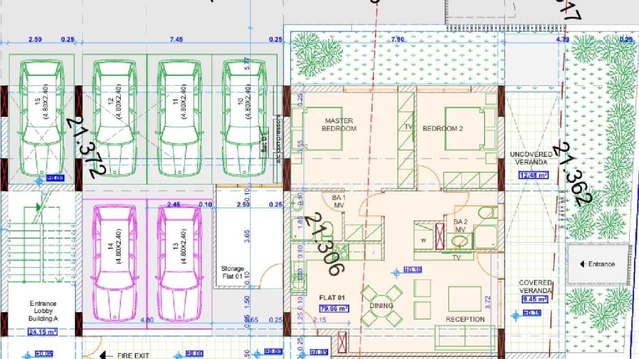 Апартаменты в Ларнаке, Кипр, 101 м² - фото 4