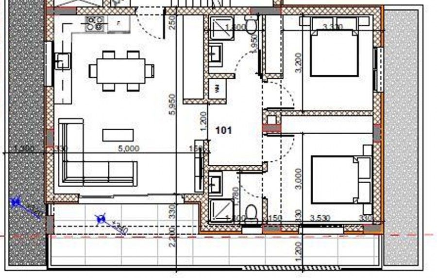 Апартаменты в Лимасоле, Кипр, 96 м² - фото 4