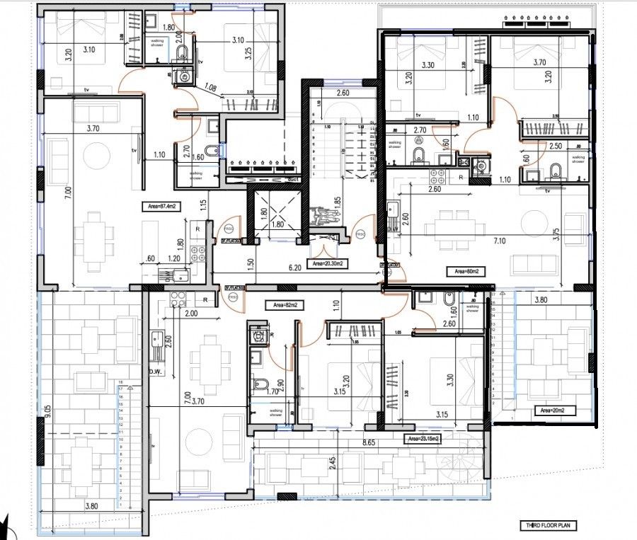 Пентхаус в Ларнаке, Кипр, 100 м² - фото 4