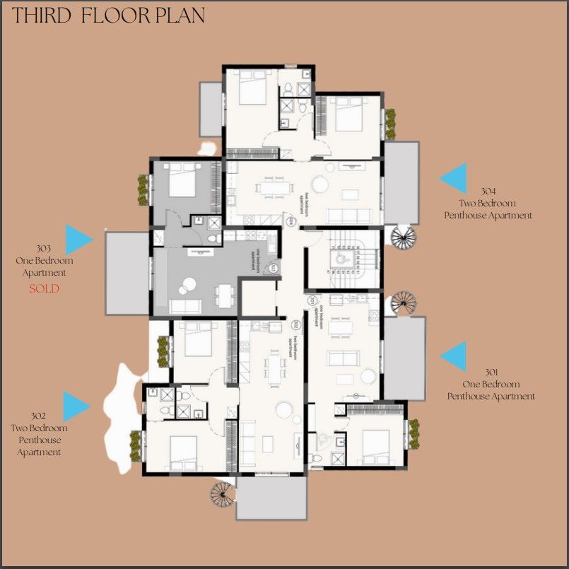 Пентхаус в Лимасоле, Кипр, 89 м² - фото 4