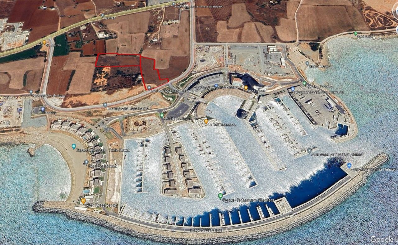 Земля в Протарасе, Кипр, 13 542 м² - фото 4