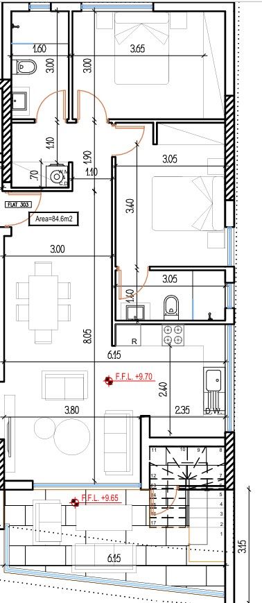 Пентхаус в Ларнаке, Кипр, 98 м² - фото 4