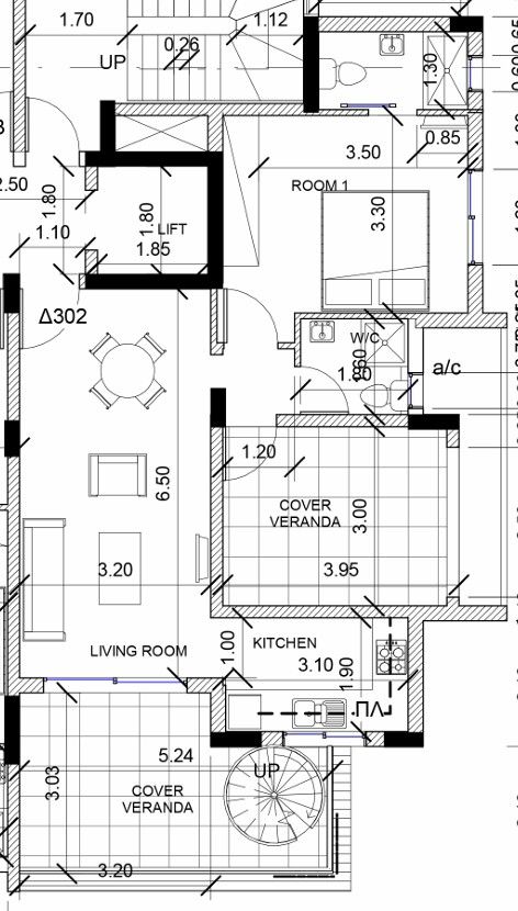 Апартаменты в Ларнаке, Кипр, 84 м² - фото 5