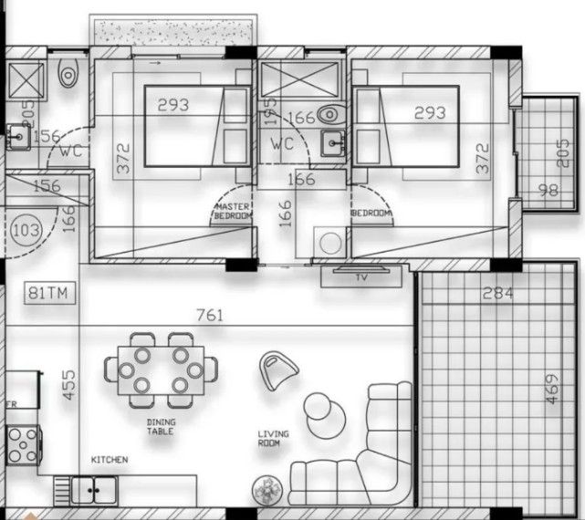 Апартаменты в Лимасоле, Кипр, 97 м² - фото 5