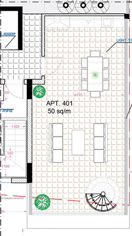 Пентхаус в Ларнаке, Кипр, 108 м² - фото 5