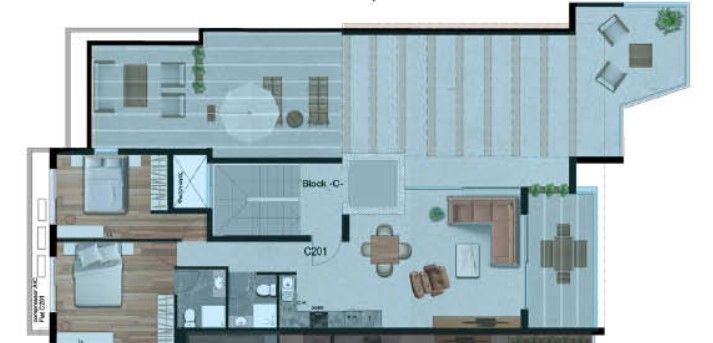 Пентхаус в Ларнаке, Кипр, 97 м² - фото 5