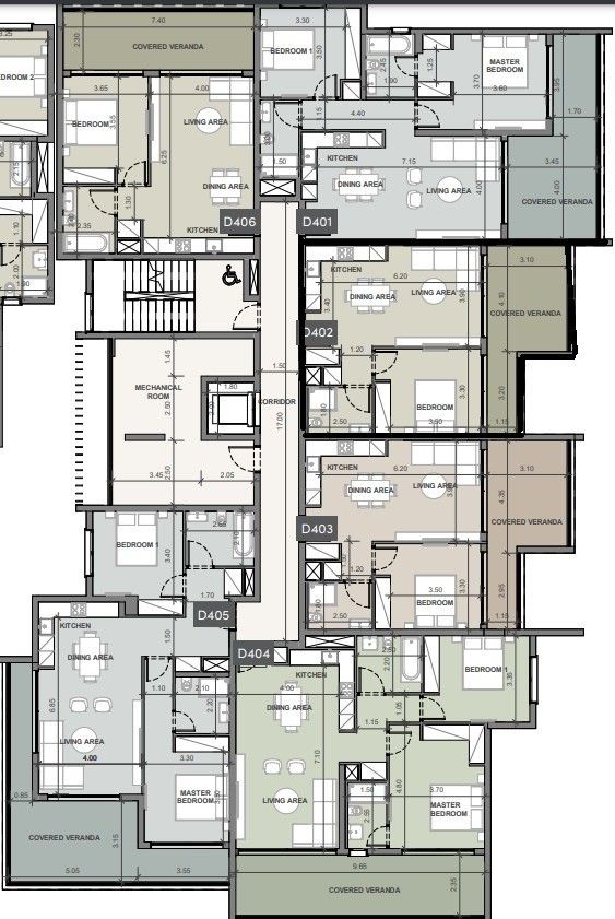 Апартаменты в Лимасоле, Кипр, 75 м² - фото 5