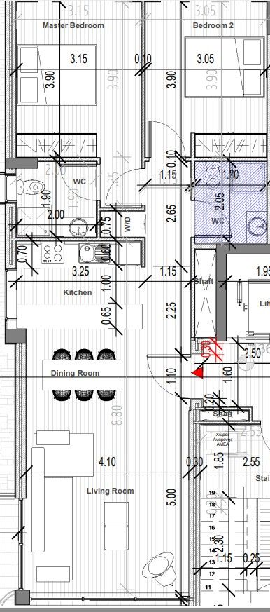 Апартаменты в Лимасоле, Кипр, 108 м² - фото 5