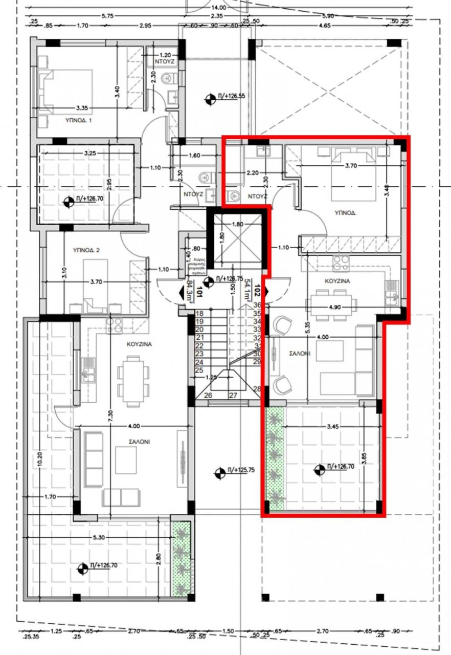 Апартаменты в Лимасоле, Кипр, 67 м² - фото 5