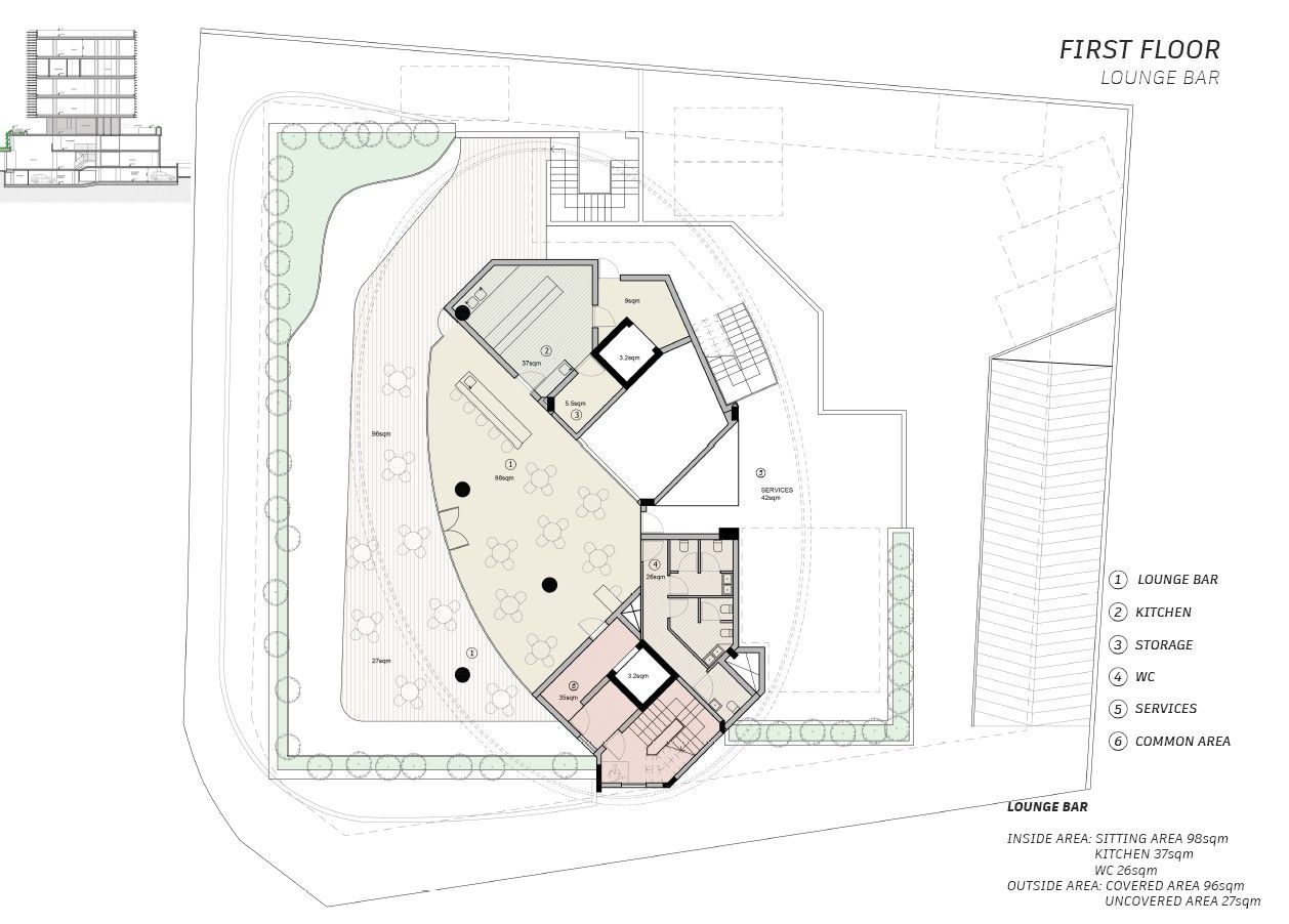 Кафе, ресторан в Пафосе, Кипр, 262 м² - фото 5