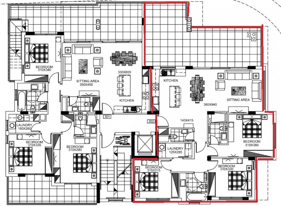 Пентхаус в Лимасоле, Кипр, 154 м² - фото 6