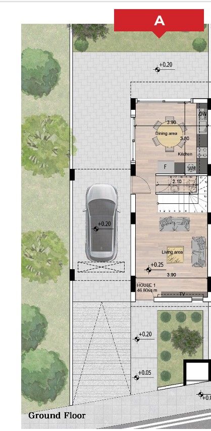 Таунхаус в Ларнаке, Кипр, 102 м² - фото 6